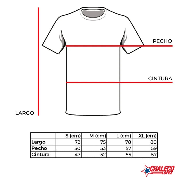 POLERA M/C MUNDIALISTA