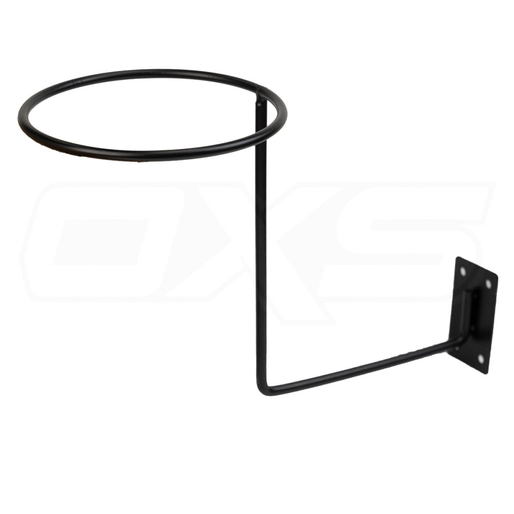 Soporte porta casco moto bicicleta tipo aureola pared