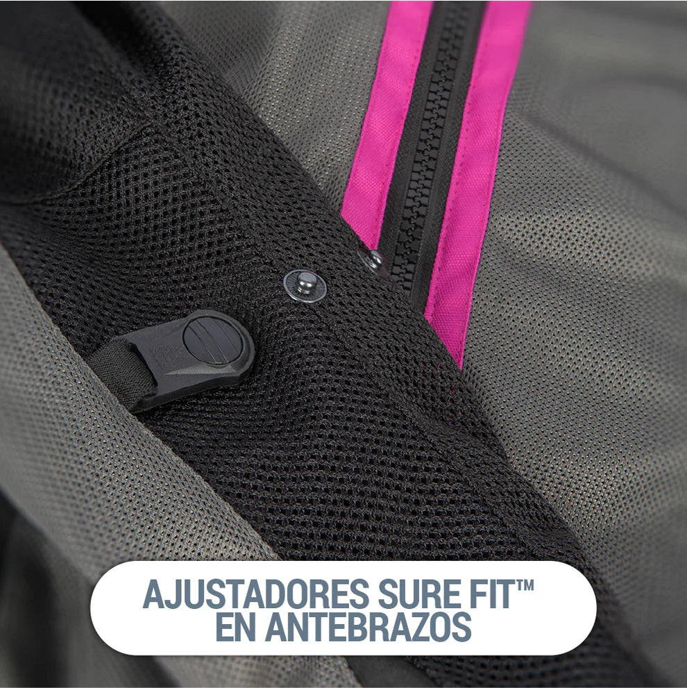 Chaqueta Stratos Mujer Rosa Gris