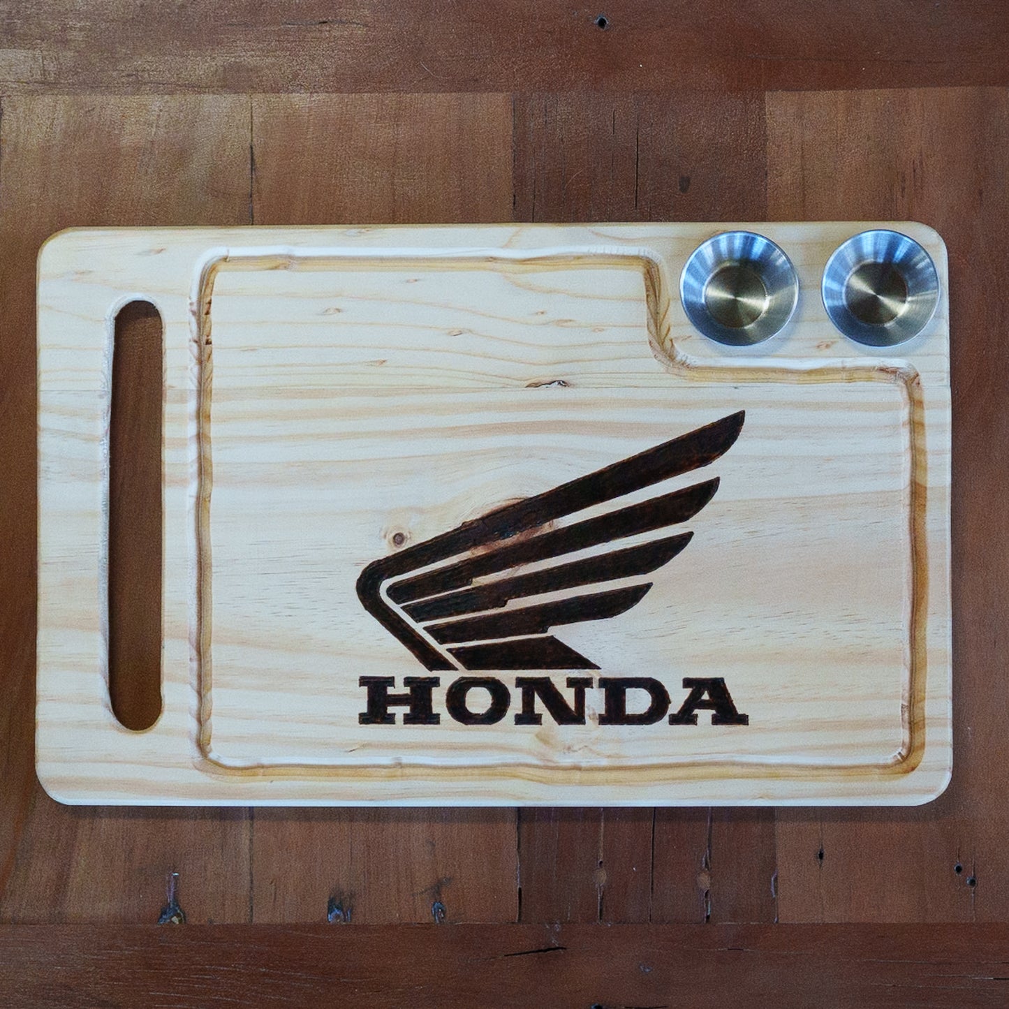 Tabla para asado Multifuncional / Marcas de moto